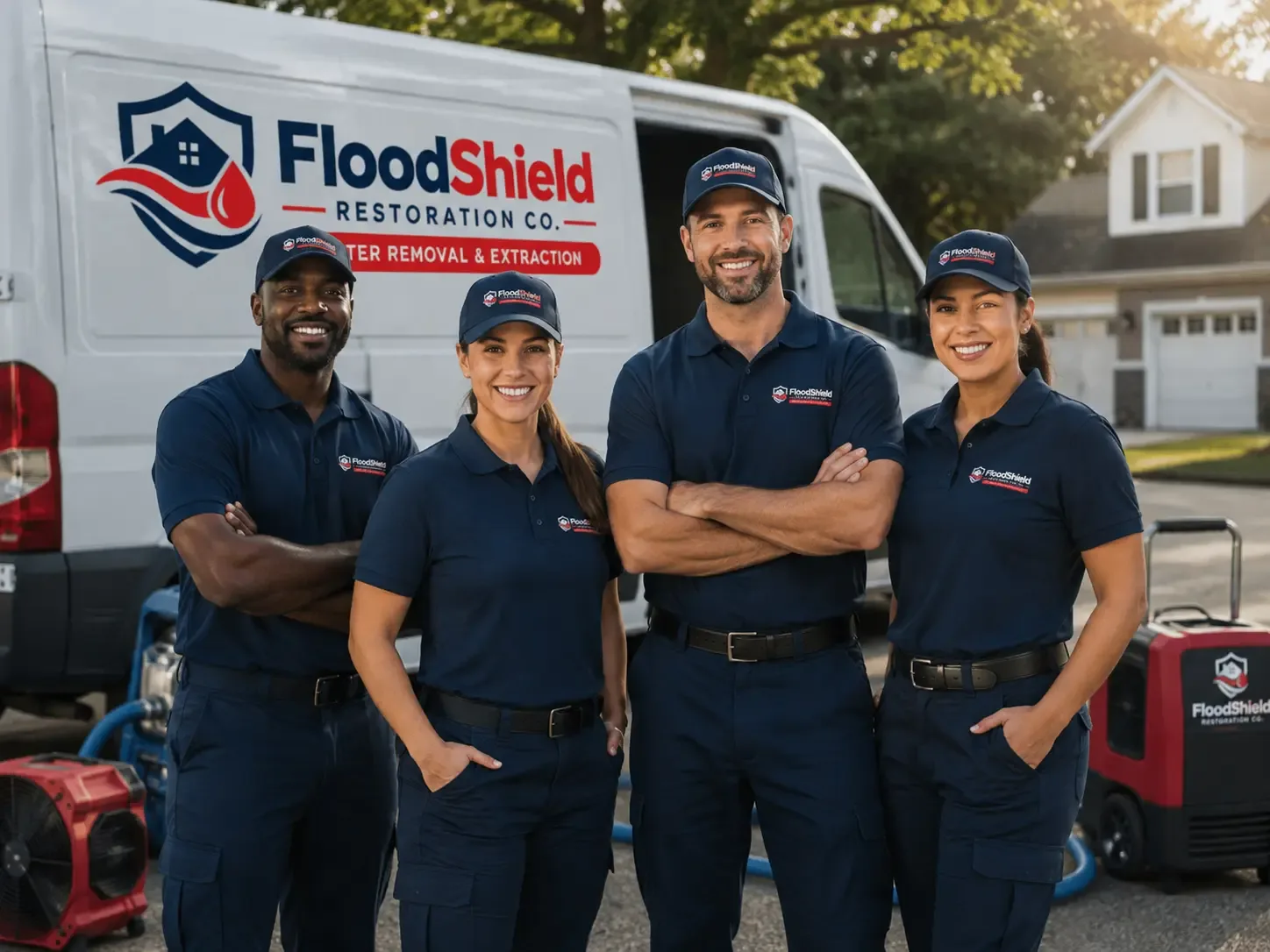 Flood Damage Restoration company in Union City, OK